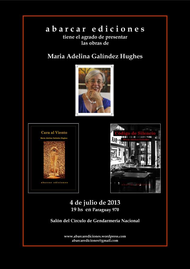 Poster Presentacion Adelina Hughes - Abarcar